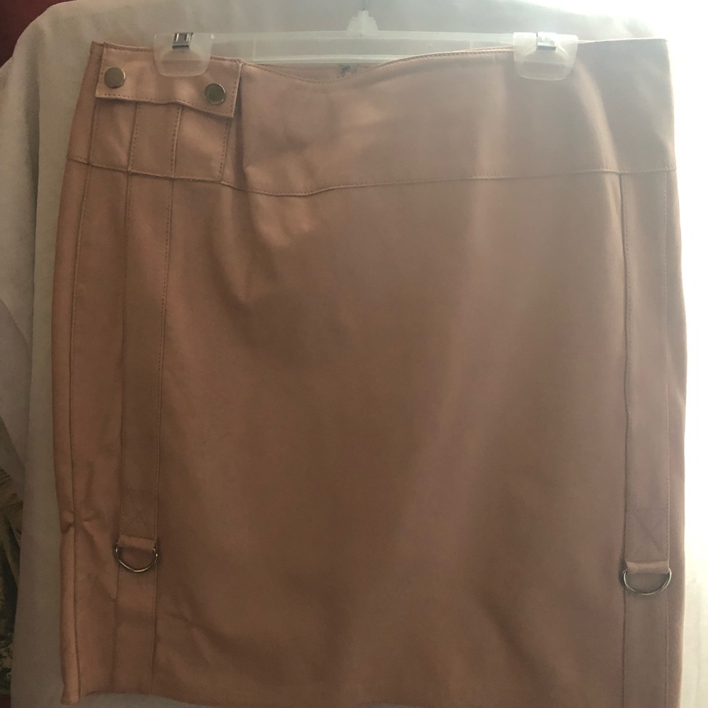 Leather skirt